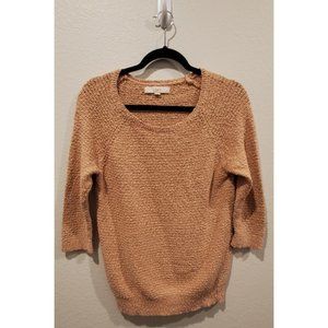 LOFT Beige Knit Sweater